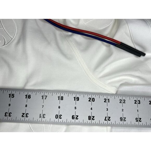 Nike x Paris Saint-Germain 1/2 Zip Men M Sail/White DX5690-133 PSG Hoodie Soccer - Picture 8 of 16